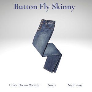 Button Fly Skinny-cabi-Style 5964
